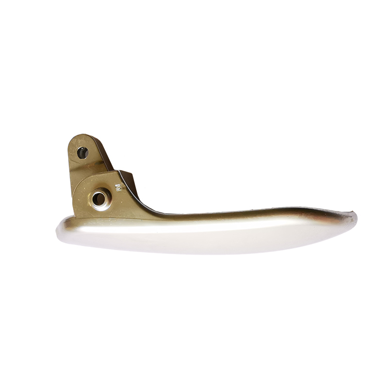 Inner door electroplating opening handle