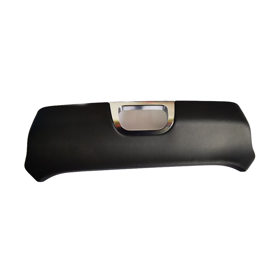 Steering wheel interior plating trim